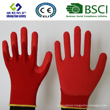 Foam Latex Coated Gardening Work Safety Gloves